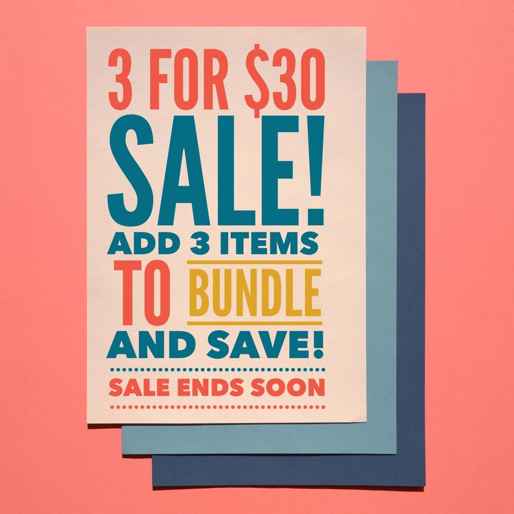 🥳3/$30🌸 SALE